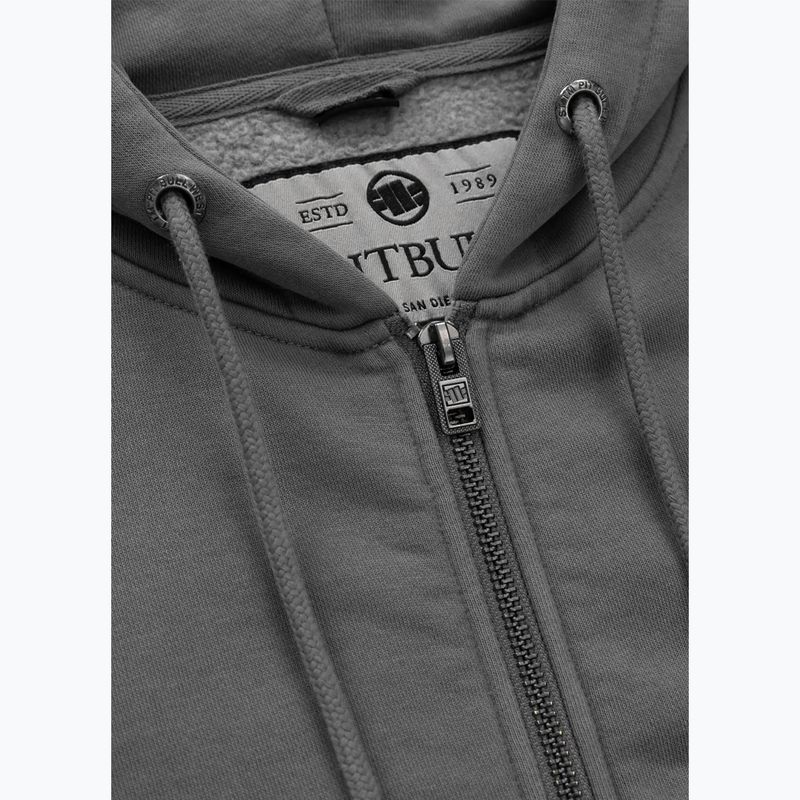 Кофта жіноча Pitbull Manzanita Heart Hooded Zip Sweatshirt washed grey 6