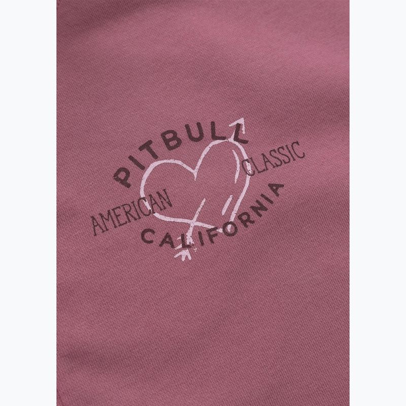 Кофта жіноча Pitbull Manzanita Heart Hooded Zip Sweatshirt pink 9