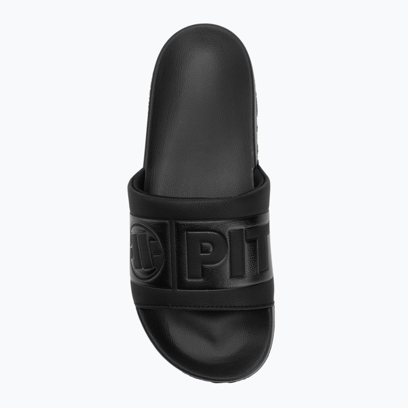 Шльопанці чоловічі Pitbull Hilltop black/black 5