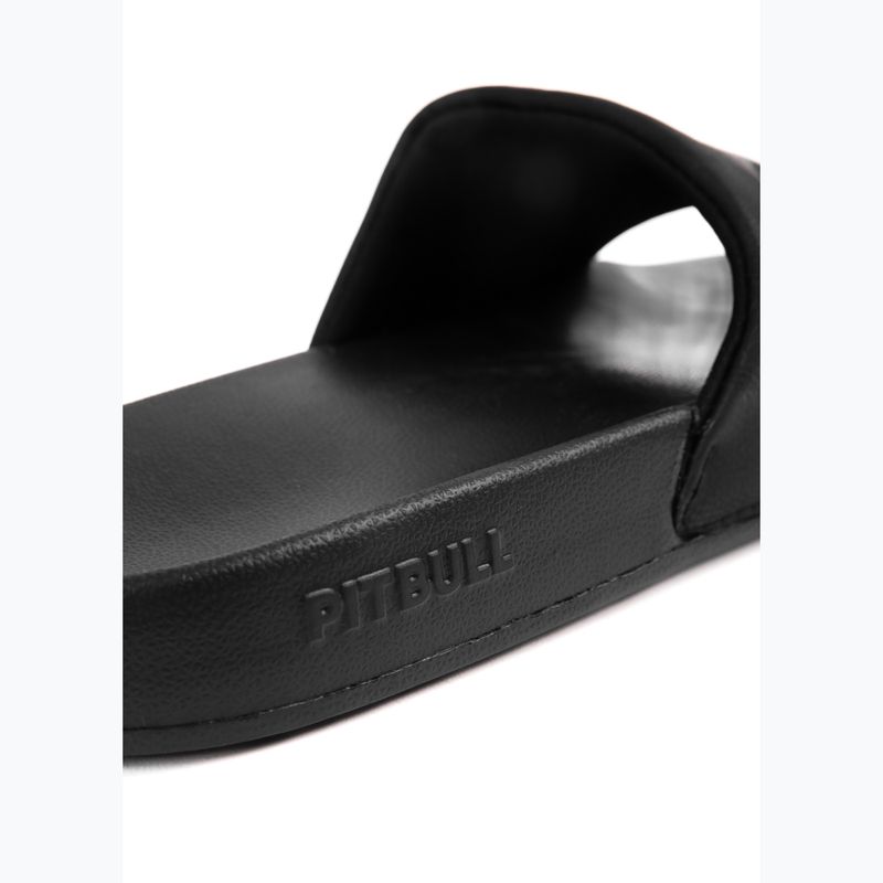 Шльопанці чоловічі Pitbull Hilltop black/black 8