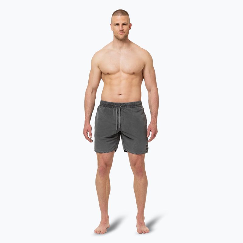 Шорти для плавання чоловічі Pitbull Balfour dark graphite 2