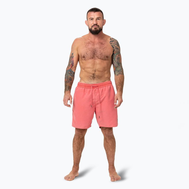 Шорти для плавання чоловічі Pitbull Balfour flame red 2