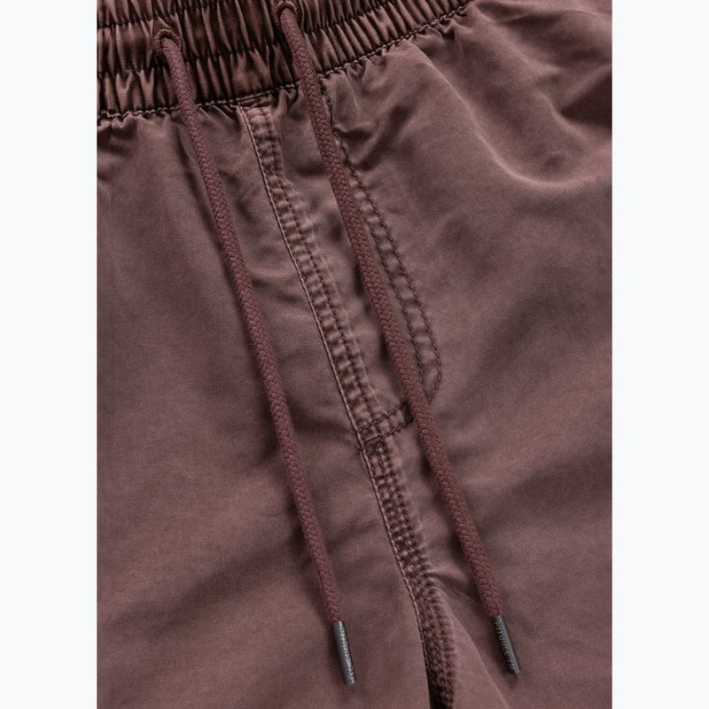 Шорти для плавання чоловічі Pitbull Balfour dusty burgundy 4