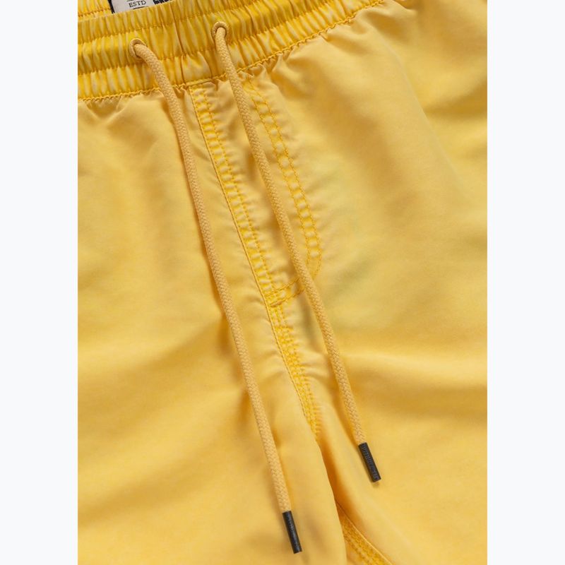 Шорти для плавання чоловічі Pitbull Balfour washed yellow 4