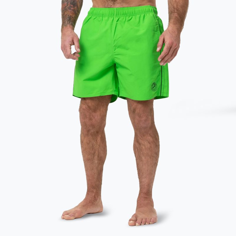 Шорти для плавання чоловічі Pitbull Crownhill fluo green 4