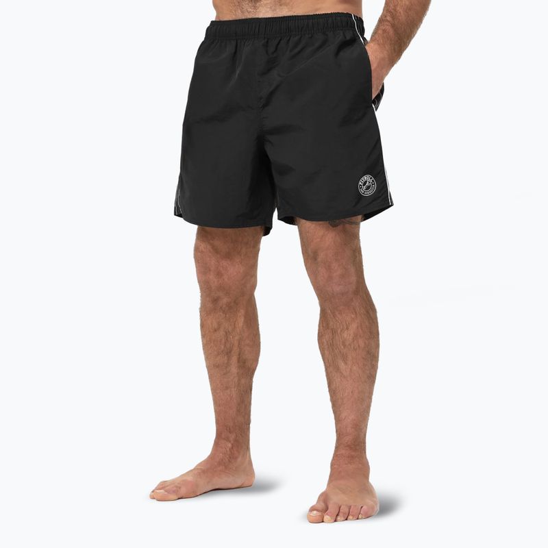 Шорти для плавання чоловічі Pitbull Crownhill black 4