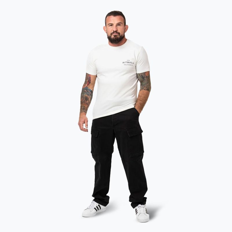 Футболка чоловіча Pitbull USA CAL off white 2