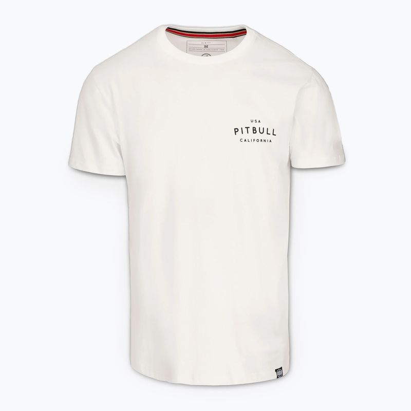 Футболка чоловіча Pitbull USA CAL off white 4