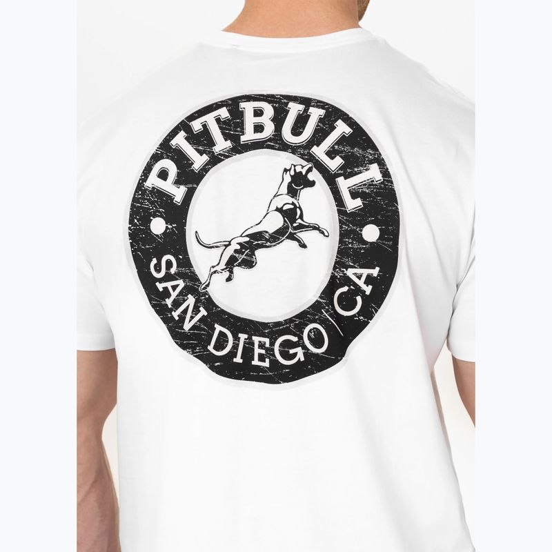 Футболка чоловіча Pitbull San Diego CA black/white 4