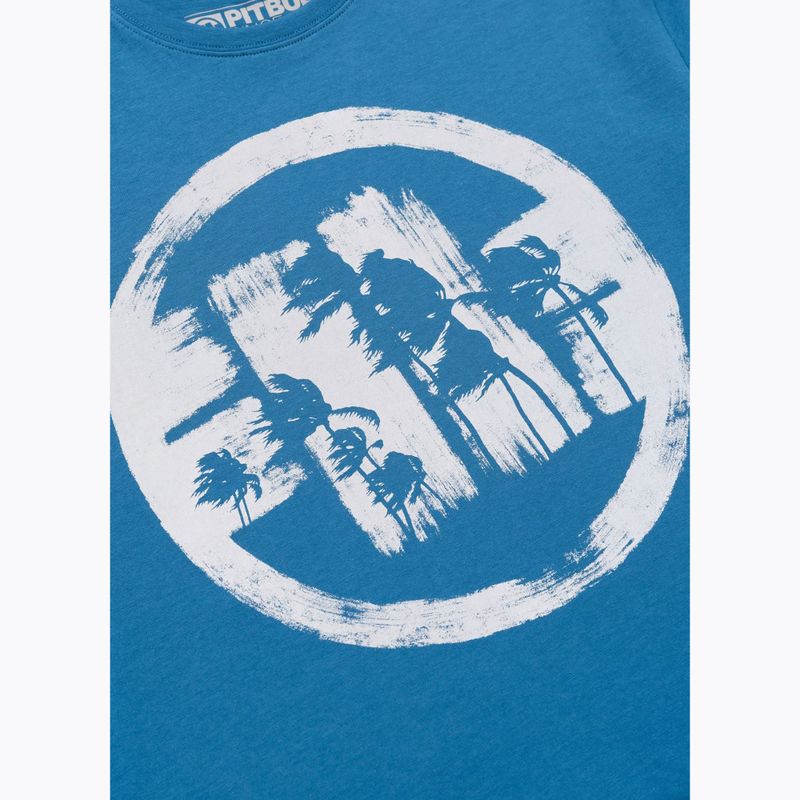 Футболка чоловіча Pitbull Logo Palms shade blue 7
