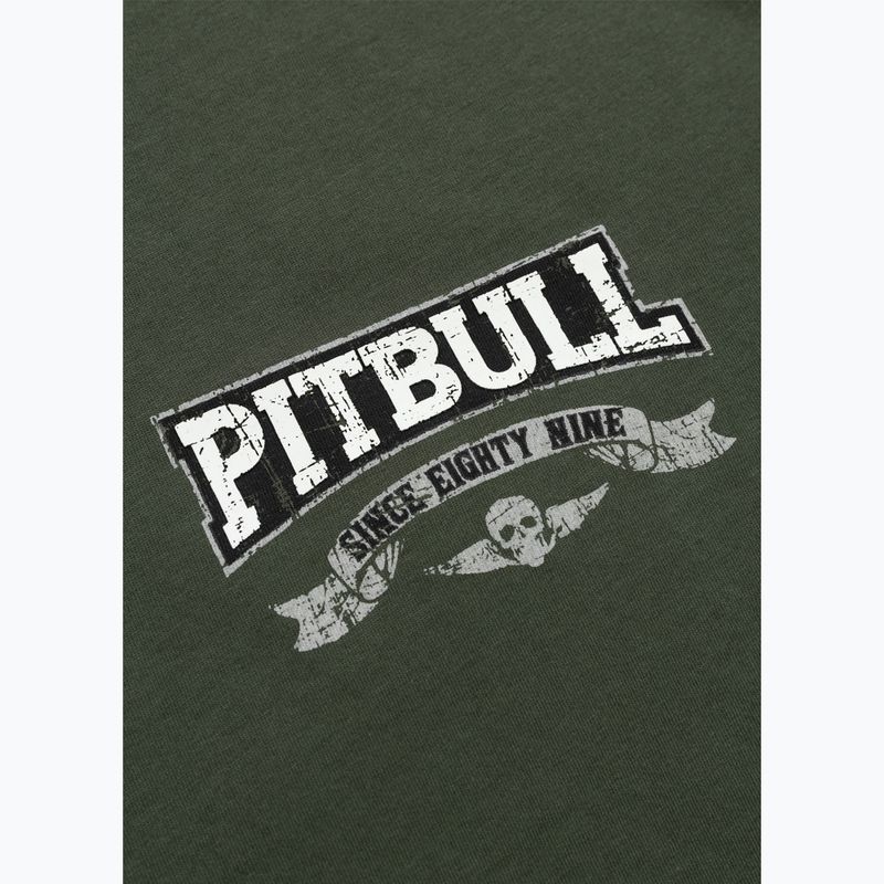 Футболка чоловіча Pitbull Troublemarker old green 4