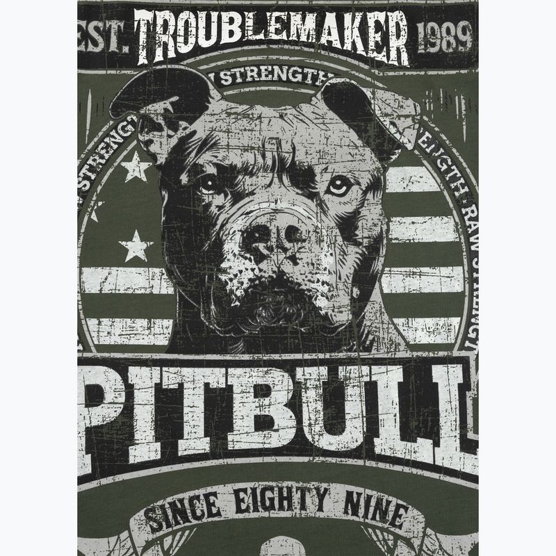Футболка чоловіча Pitbull Troublemarker old green 5