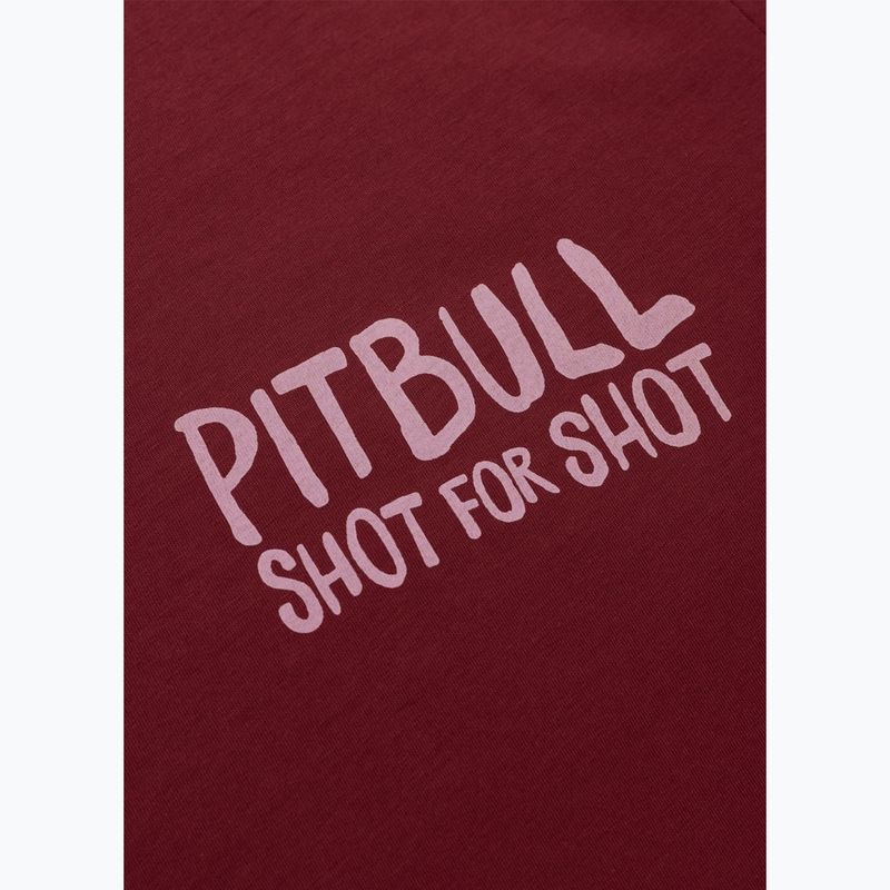 Футболка чоловіча Pitbull Shot For Shot burgundy 4