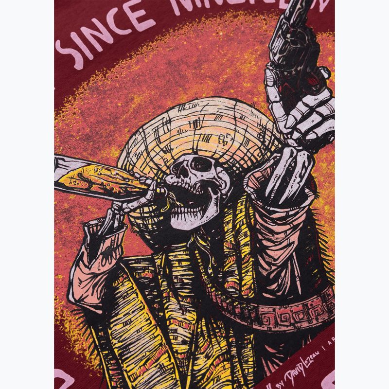 Футболка чоловіча Pitbull Shot For Shot burgundy 6