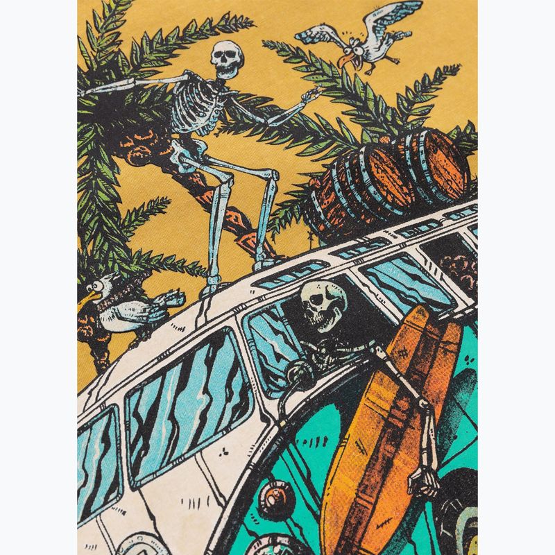 Футболка чоловіча Pitbull Open Beach washed yellow 8