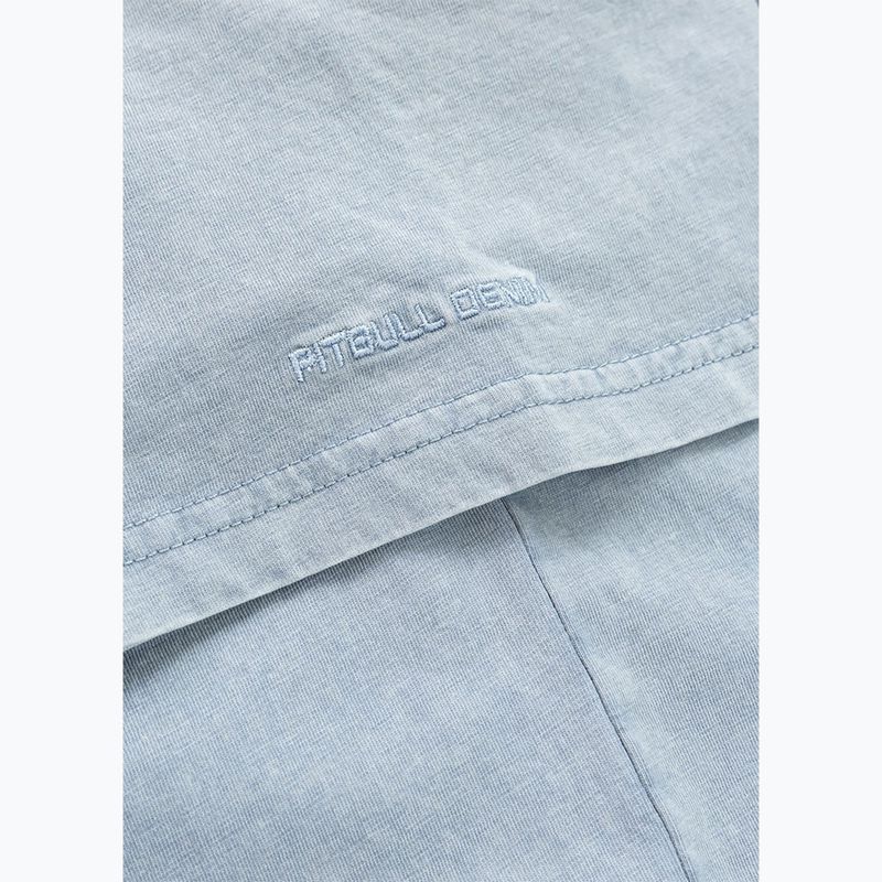 Футболка чоловіча Pitbull Planet Surf washed blue 11