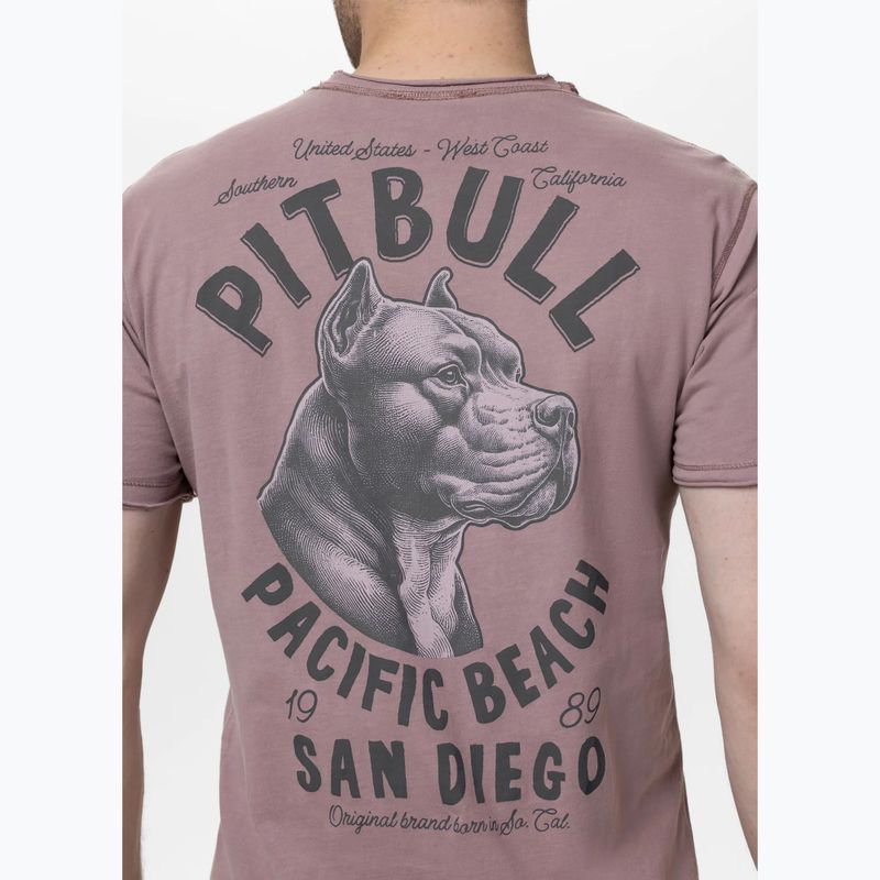 Футболка чоловіча Pitbull Pacyfic dusty burgundy 3