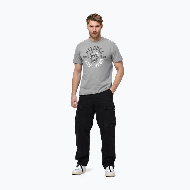 Футболка чоловіча Pitbull Shkull Logo grey 2