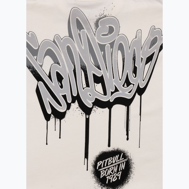 Футболка чоловіча Pitbull Graffiti off white 5
