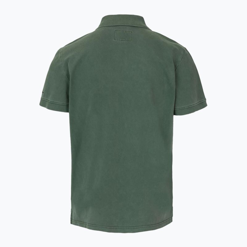 Футболка поло чоловіча Pitbull Washed Polo sage green 2
