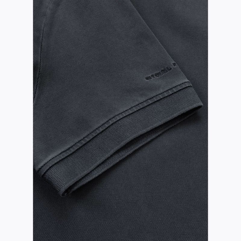 Футболка поло чоловіча Pitbull Washed Polo dark graphite 5