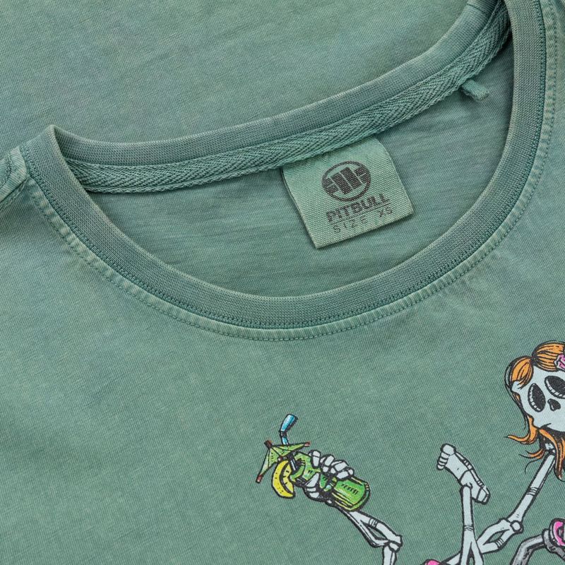 Футболка жіноча Pitbull Cruisinandboozin mint 5