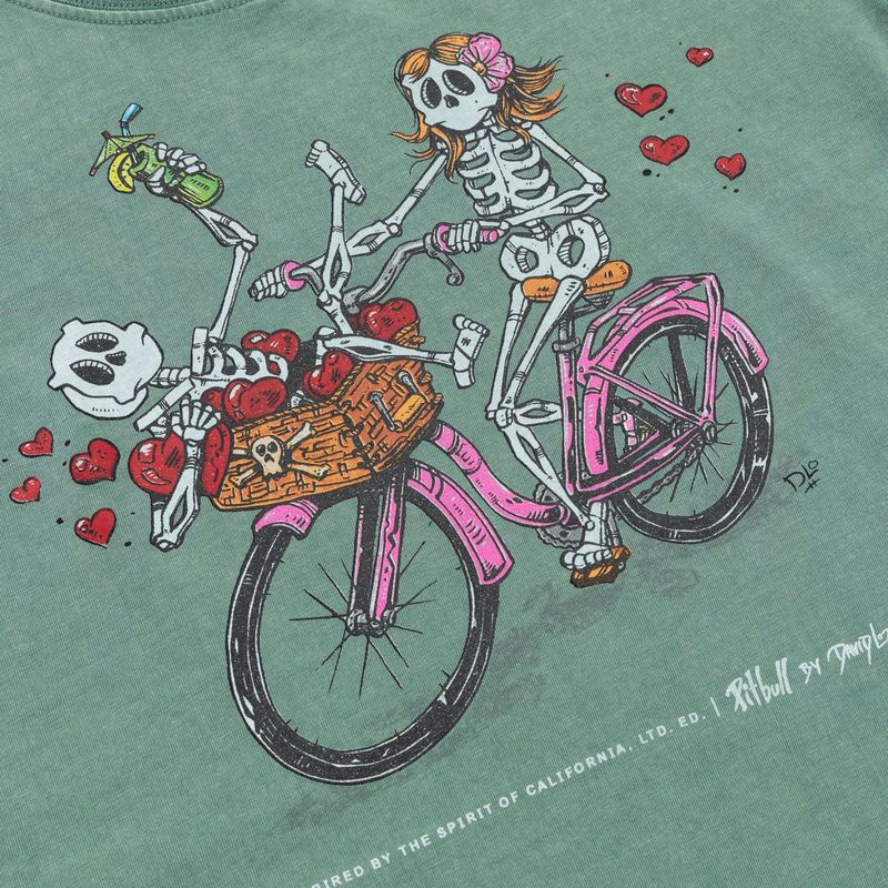Футболка жіноча Pitbull Cruisinandboozin mint 6