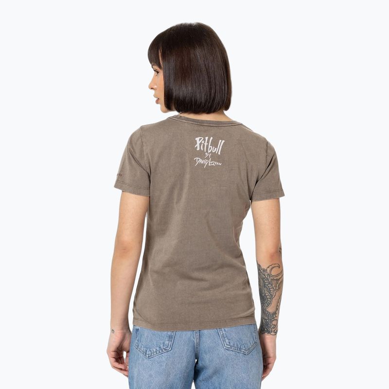 Футболка жіноча Pitbull Cruisinandboozin dark brown 3