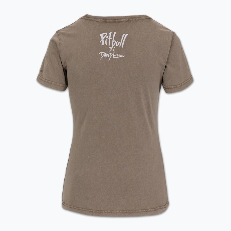 Футболка жіноча Pitbull Cruisinandboozin dark brown 5