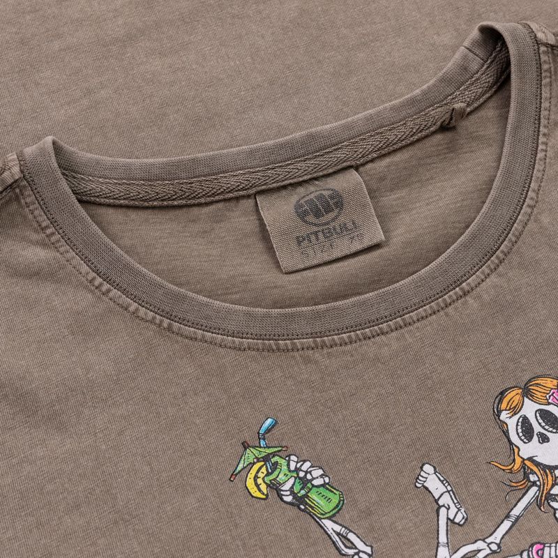 Футболка жіноча Pitbull Cruisinandboozin dark brown 6