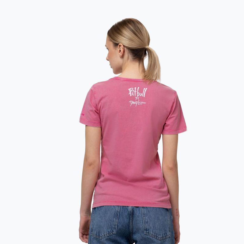 Футболка чоловіча Pitbull Doubletrouble washed pink 3