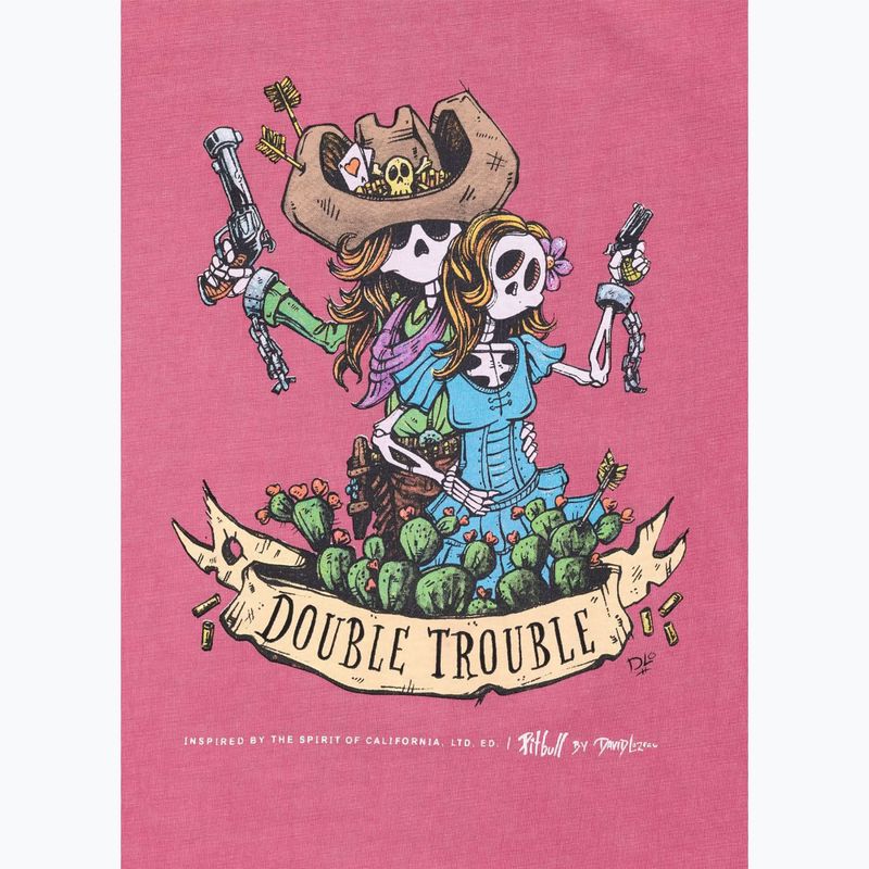 Футболка чоловіча Pitbull Doubletrouble washed pink 4