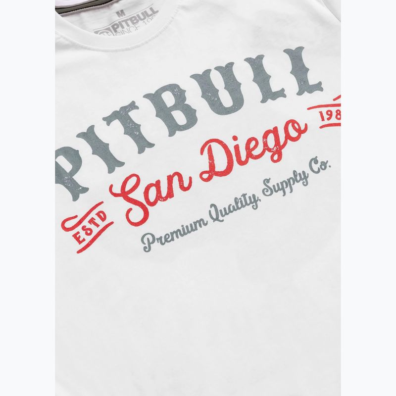 Футболка чоловіча Pitbull Strenght & Respect white 4