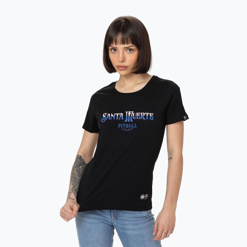 Футболка жіноча Pitbull Santa Muerte Blue black