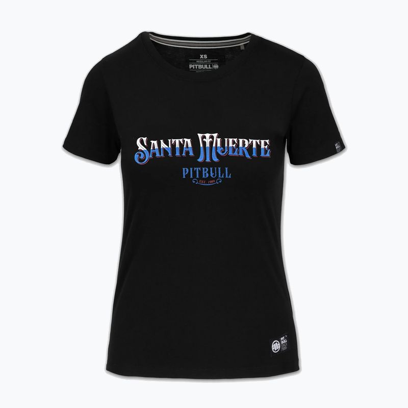 Футболка жіноча Pitbull Santa Muerte Blue black 4
