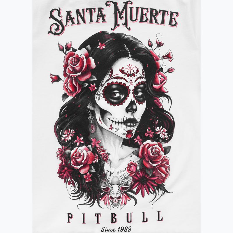 Футболка жіноча Pitbull Santa Muerte Rose white 8