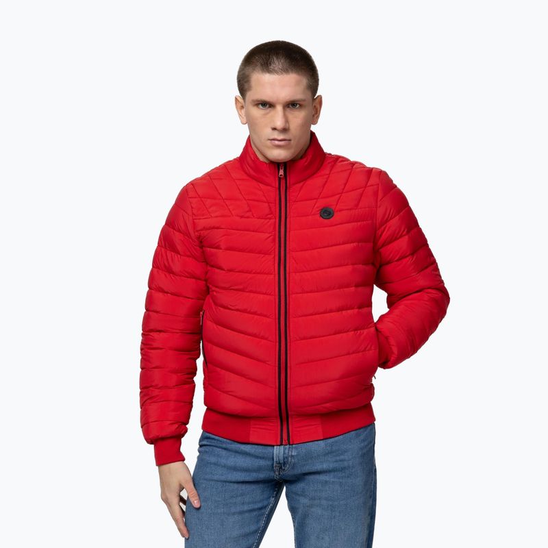 Куртка чоловіча Pitbull Naylor Padded red 5