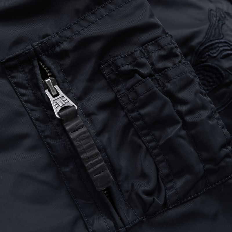 Куртка чоловіча Pitbull Hacket Washed Bomber dark navy 5
