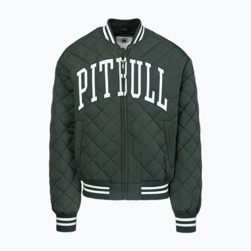 Чоловіча куртка Pitbull Jupiter Padded Baseball dark green 5