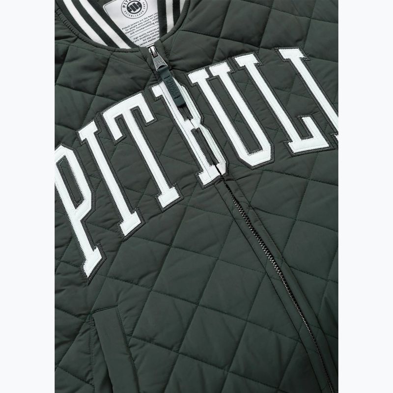 Чоловіча куртка Pitbull Jupiter Padded Baseball dark green 8