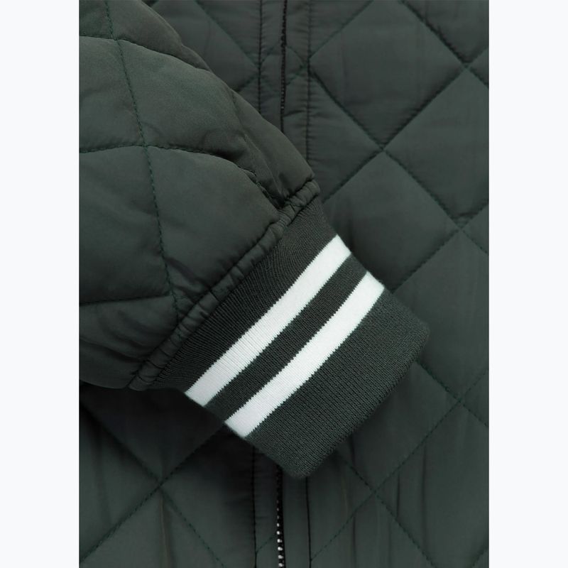 Куртка чоловіча Pitbull Jupiter Padded Baseball dark green 9