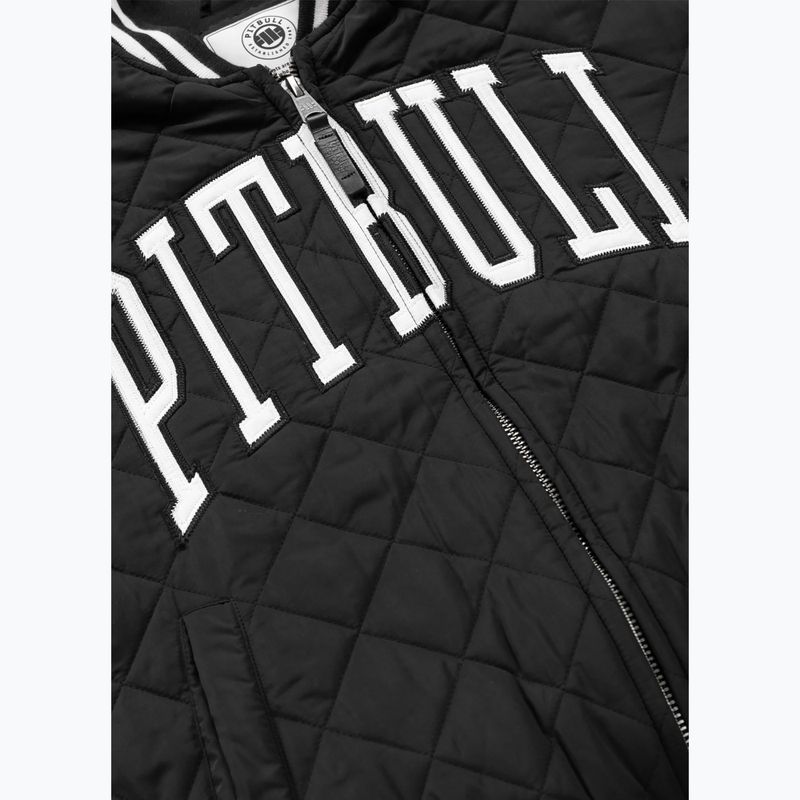 Куртка чоловіча Pitbull Jupiter Padded Baseball black 8