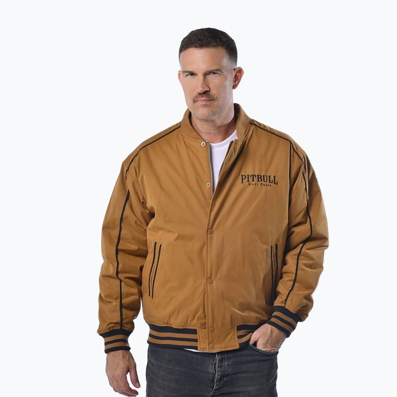 Куртка чоловіча Pitbull Radford Baseball honey yellow