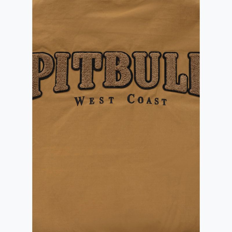 Чоловіча куртка Pitbull Radford Baseball honey yellow 9