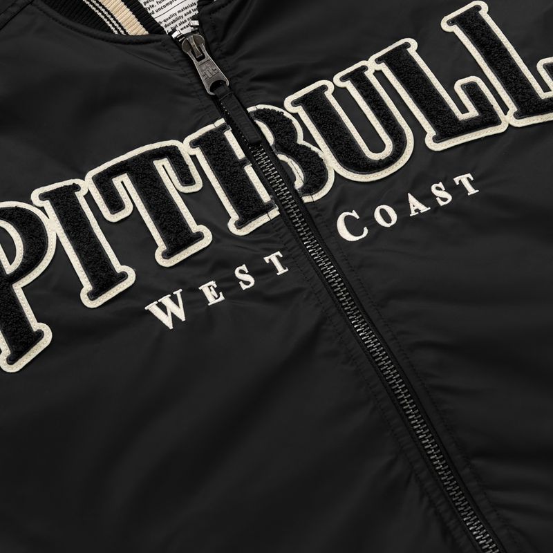 Чоловіча куртка Pitbull Detroit Baseball black 4