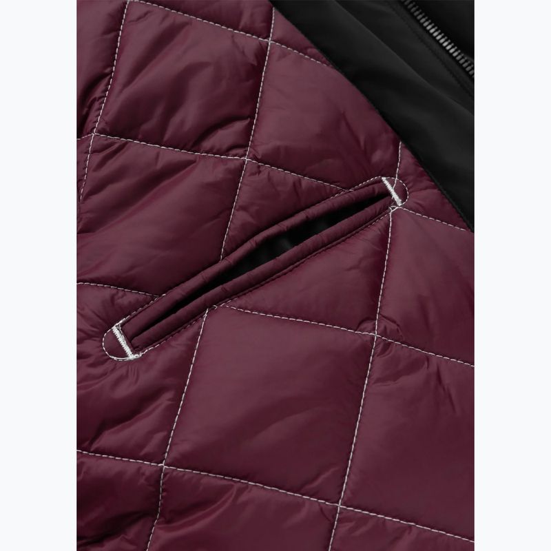 Чоловіча куртка Pitbull Manolito Baseball black/white 13