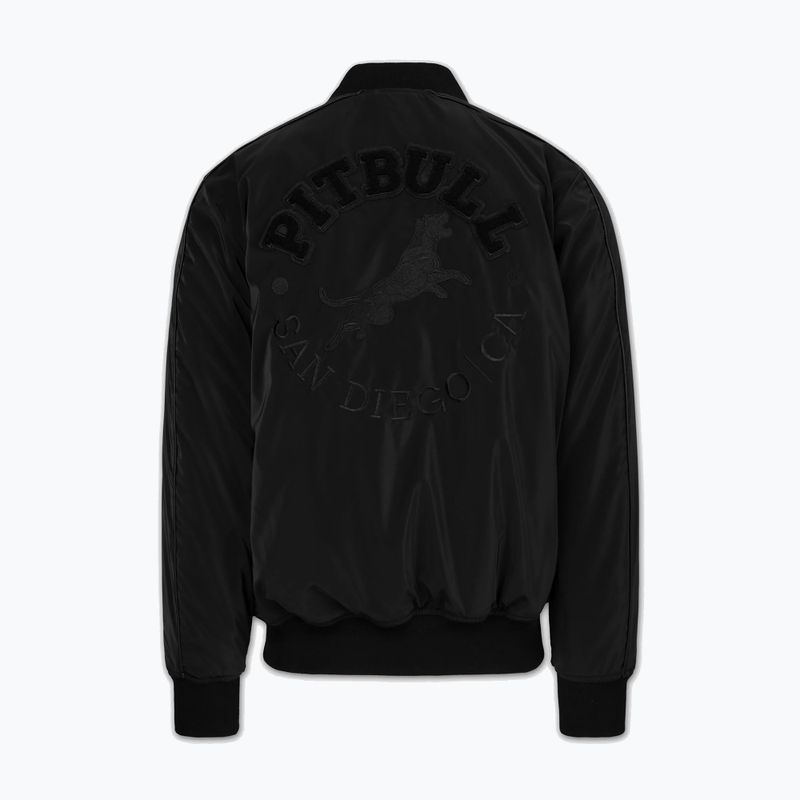 Куртка чоловіча Pitbull Manolito Baseball black/black 7