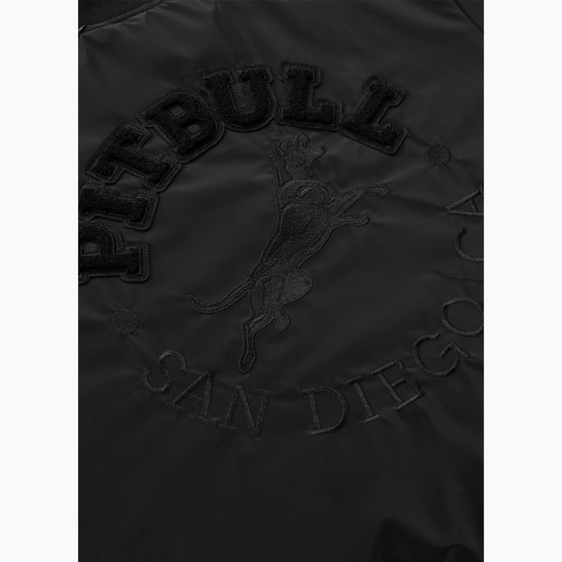 Чоловіча куртка Pitbull Manolito Baseball black/black 10