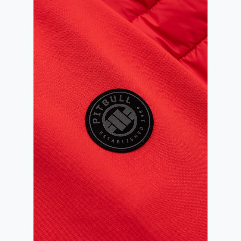 Чоловіча куртка Pitbull Palomar Padded Hooded Hybrid fluorescent red 9