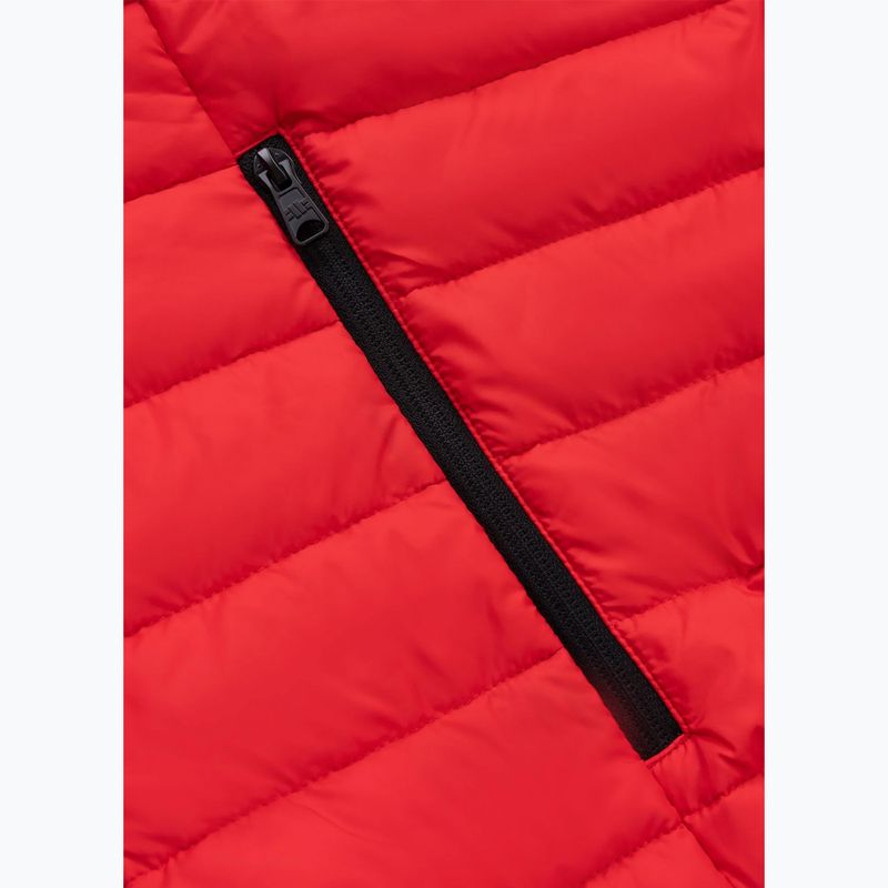 Куртка чоловіча Pitbull Palomar Padded Hooded Hybrid fluo/red 11